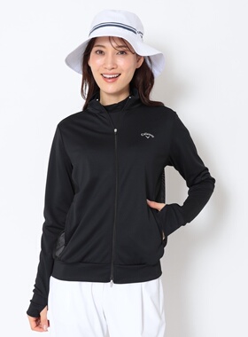 日本26春夏款Callaway卡拉威女士高尔夫服装凉感遮热抗UV网眼外套