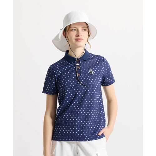 日本26春夏万星威Munsingwear女士高尔夫服装透气舒适时尚POLO衫