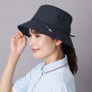 日本26春夏款adabat女士高尔夫透气百搭运动防水舒适修身防晒帽子