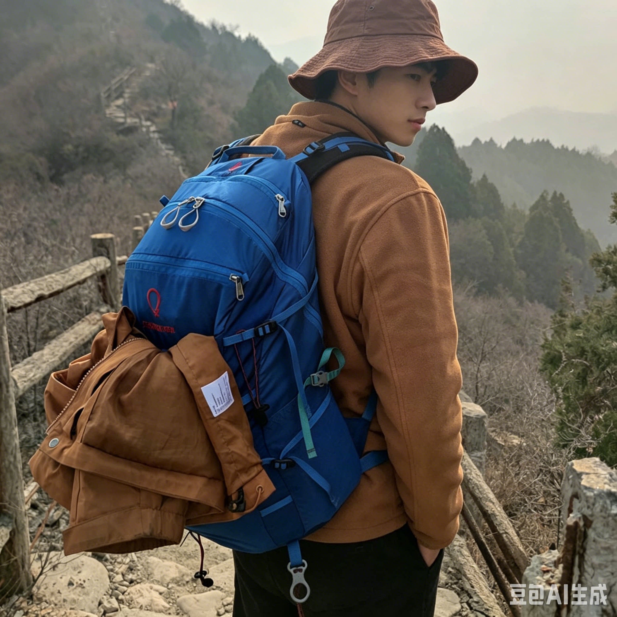 强氧羚羊新款男女户外运动超轻学双肩包