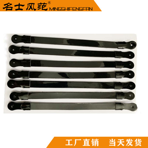 黑色大檐帽军帽帽绳可调节配件