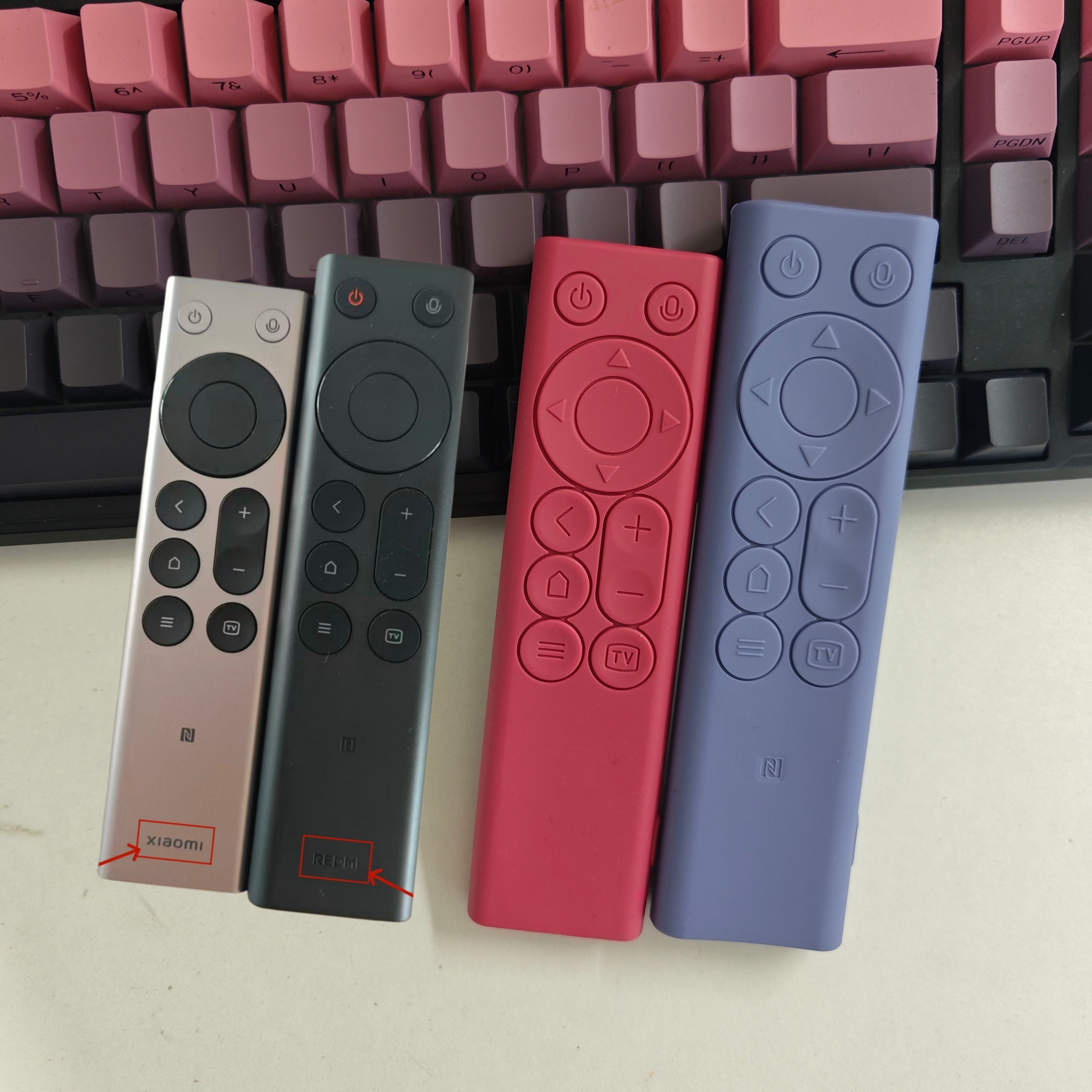 适用于小米红米电视遥控器新款保护套防摔套防尘套彩色遥控器套,3C数码配件,遥控设备,淘宝优惠券,粉丝福利购,淘宝优惠卷