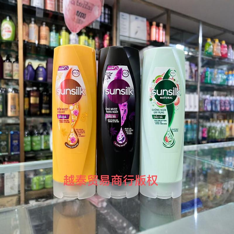 越南夏士莲椰子sunsilk洗发水护发素320ml 柔顺丝滑滋养控油去屑