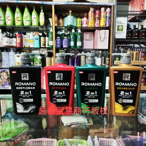 越南Romano/罗曼诺经典洗发沐浴二合一610克