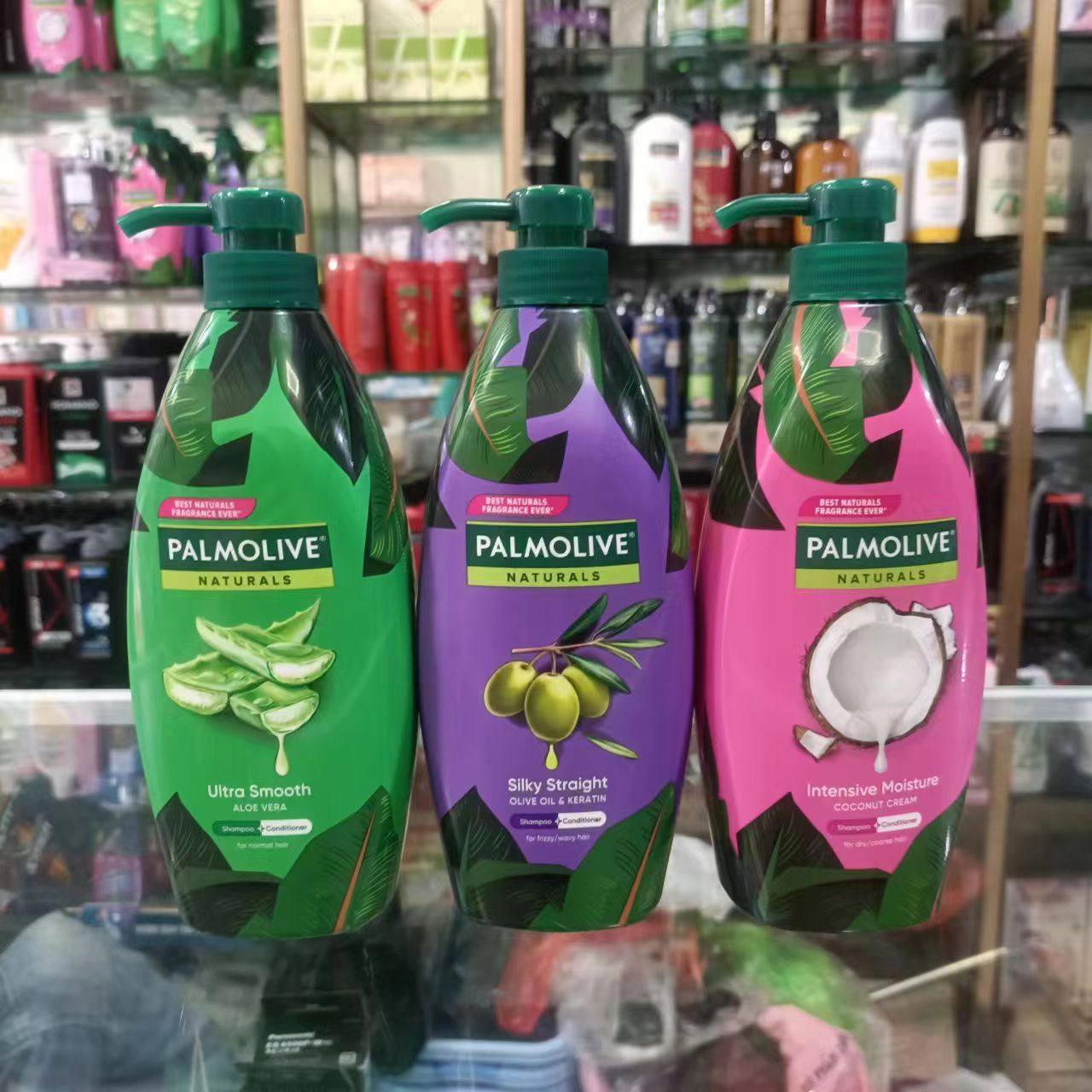 泰国palmolive棕榄洗发水美之选椰子柠檬柚子清爽去屑柔顺600ml