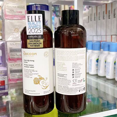 越南正品COCOON卸妆水500ml 清爽温和无刺激