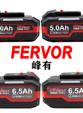 峰有TTR5.0/6.5Ah无刷充电电动扳手角磨机电钻电锤充电器锂电池