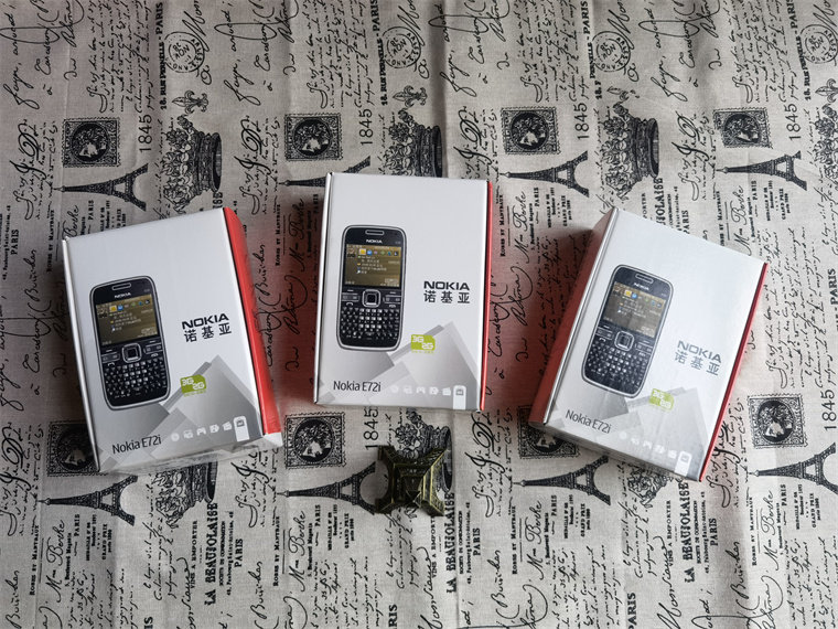 【直降400】绝版限量珍品 全新全套 三码合一 诺基亚 E72i 熊猫货