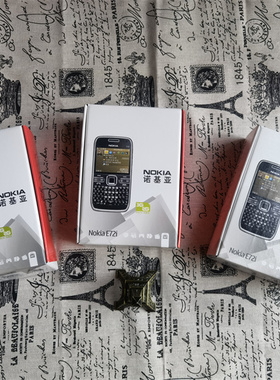 【直降400】绝版限量珍品 全新全套 三码合一 诺基亚 E72i 熊猫货