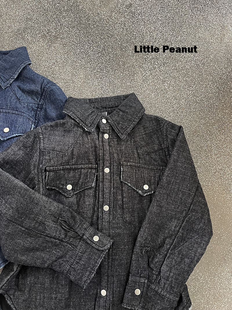 春秋夹薄棉纯棉经典衬衫 可当小外套穿有内衬 男孩女孩中性童装