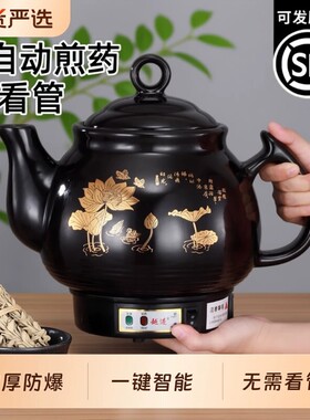 中药煎药壶家用全自动熬药中医煲机炖煮插电药陶瓷砂锅熬药煎锅罐