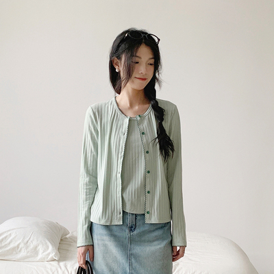 BORAN帛然针织防晒衫吊带背心