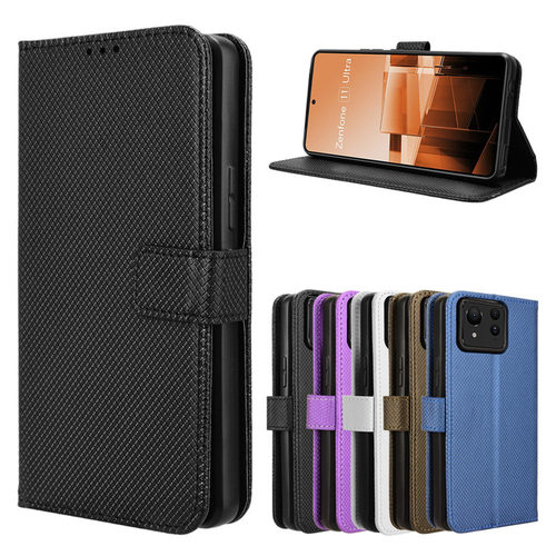 适用华硕11ultra手机壳翻盖挂绳