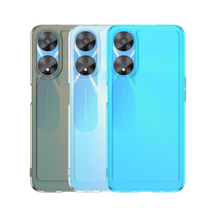 适用oppoa78手机壳5g版OPPO A79透明保护套简约纯色软壳全包防摔