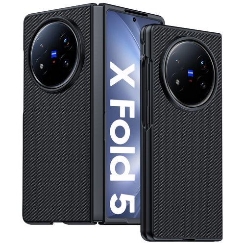 vivoXFold5手机壳碳纤维纹防摔