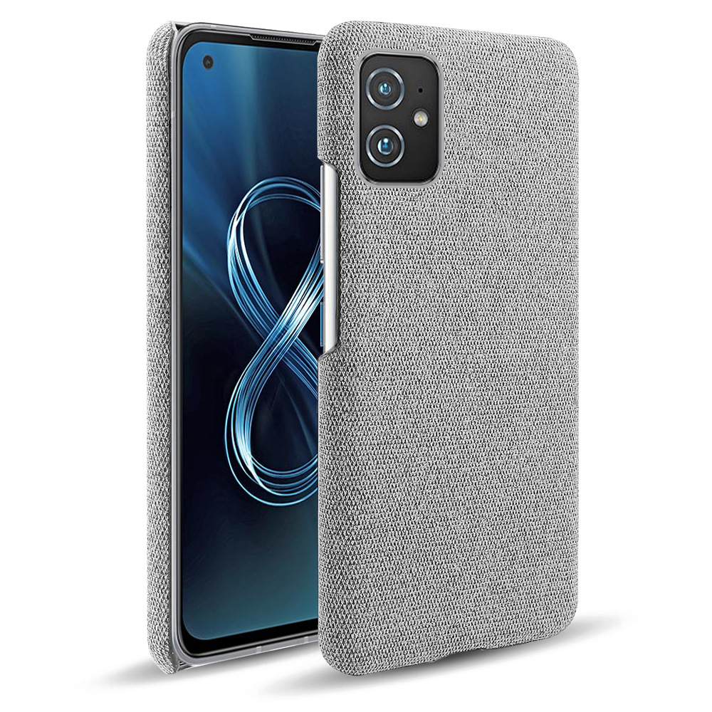 适用华硕Zenfone8手机壳布纹防摔