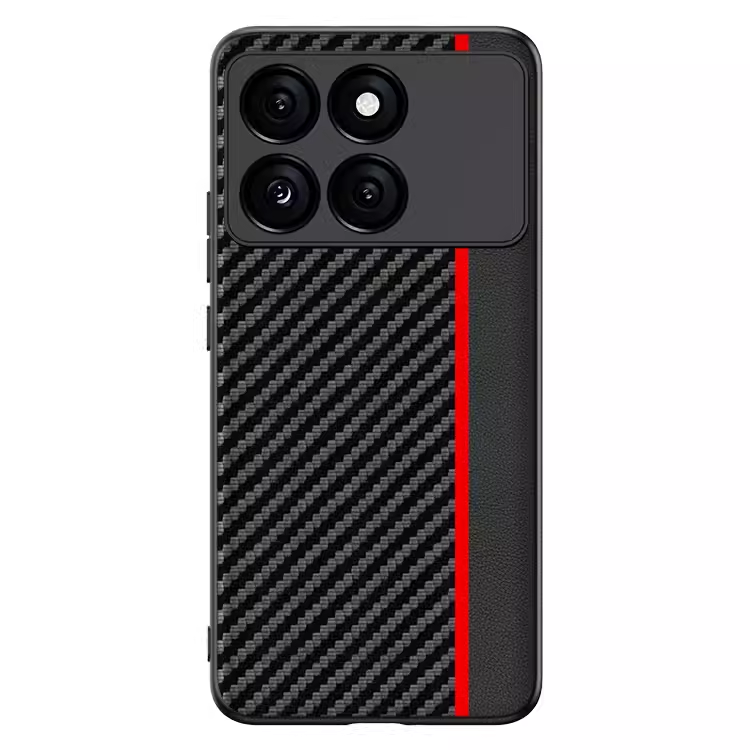 适用红米K70Pro手机壳碳纤维纹