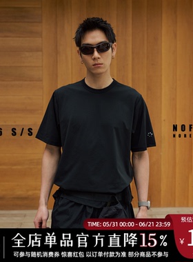 NOFAITH日企东丽简约速干短袖t恤男夏季款纯色基础款宽松休闲上衣