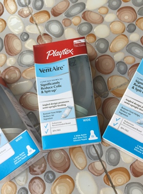 Playtex防胀气宽口径奶瓶177ML‼️