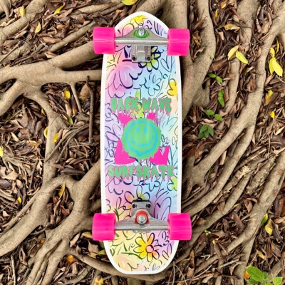 BackWave 31”花茶 陆地冲浪板 | 新品升级MiniLogo PU/礼盒装