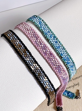 米珠项链choker小众时尚锁骨链