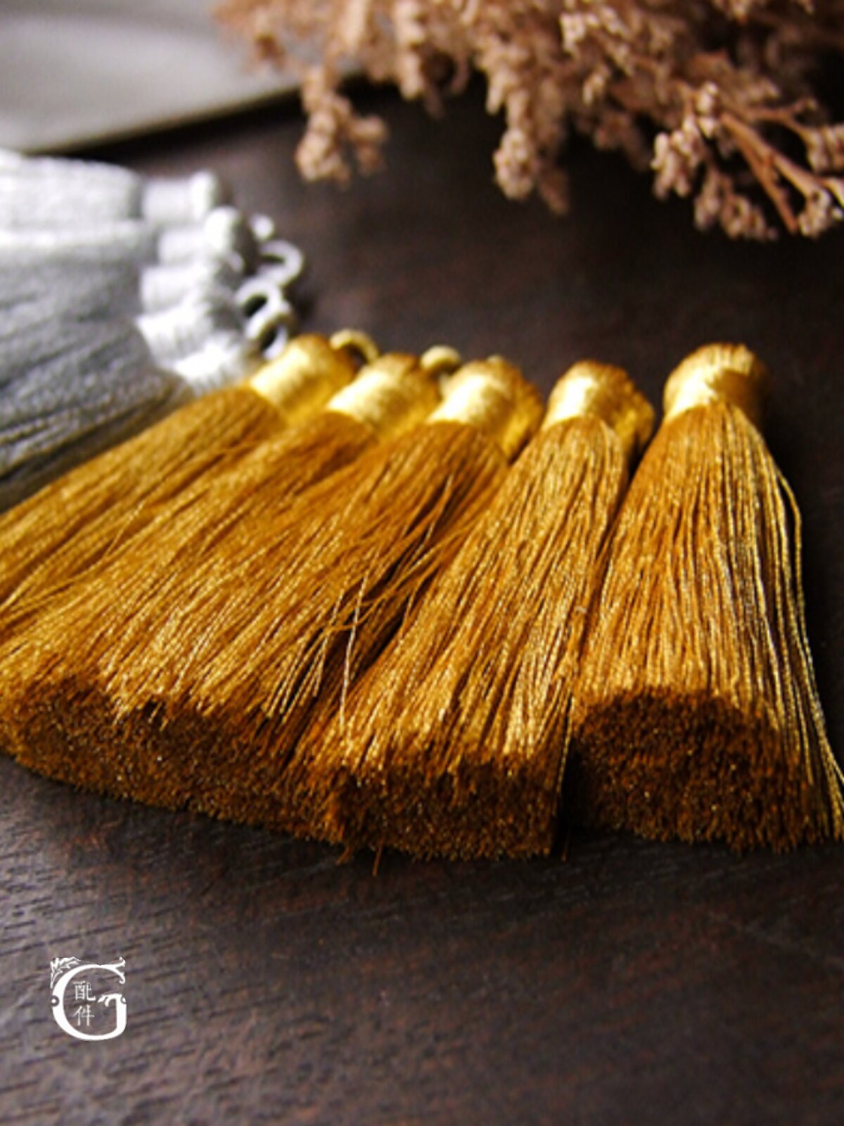 SPECIAL TASSEL TASSEL DIY HANDMADE MATERIAL GOLD CHINA KNOT HANGING BAG LANYARD SEMI-FINISHED GOLD THREAD SILVER THREAD