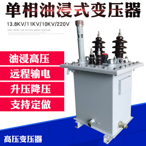 单相高压变压器10KV变220V油浸式变压器34.5/0.24KV降压电源160KW