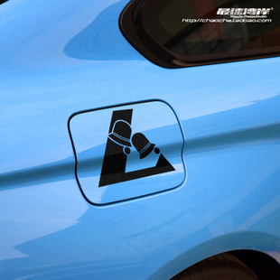 最速湾岸车贴动漫车贴机动高达郎德贝尔队铃铛标志车贴涂装反光贴