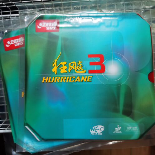 NEO狂三粘性套胶红双喜粘性胶皮