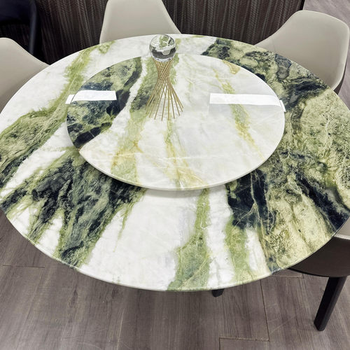 奢石意式极简别墅奢石餐桌