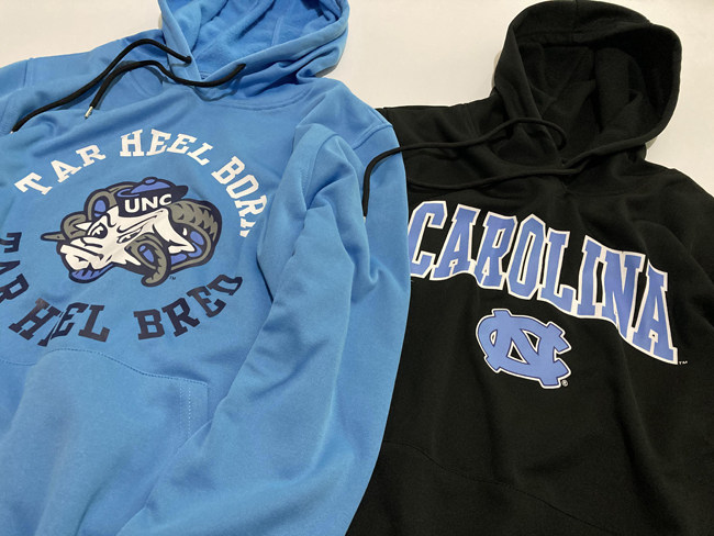 NCAA BASKETBALL SWEATER NORTH CAROLINA POLYESTER SPORTS SWEATER RUNNING FITNESS PULLOVER HOODIE SWEATER SHOOTING SUIT