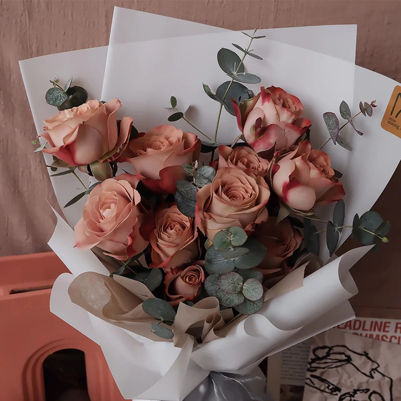 天狼月季 卡布奇诺 月季玫瑰 多季复古杂交茶香月季,鲜花速递/花卉仿真/绿植园艺,月季/蔷薇/玫瑰,淘宝优惠券,粉丝福利购,淘宝优惠卷