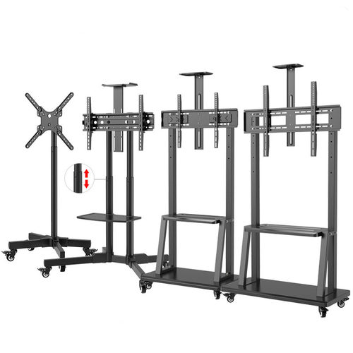 电视机支架14-150寸液晶显示器挂架电视移动支架会议电视移动推车
