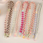 手工编织手机挂绳二合一手提斜挎多用手机链挂绳可拆卸调节脖挂绳