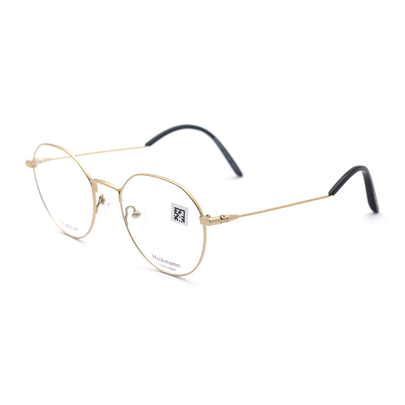 Hickmann/海歌漫眼镜框近视潮流全框男女流行眼镜架轻薄HIC1056T