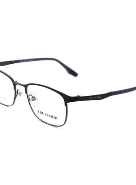 真品Trussardi杜鲁萨迪眼镜框 男女款时尚纯钛全框眼镜架TSM1027T