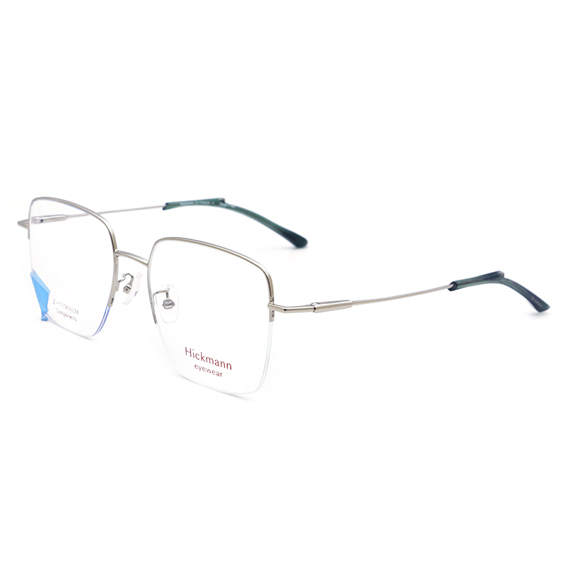 Hickmann/海歌漫眼镜框近视潮流大框男女流行眼镜架轻薄HIC1159T