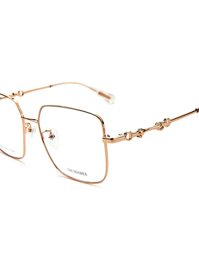 TRUSSARDI 杜鲁萨迪眼镜框女士时尚百搭大框镜架可配镜片VTR1065S