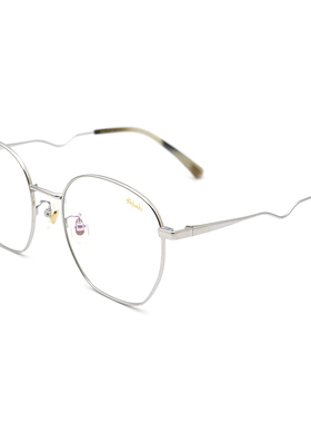 KASUBI卡苏比眼镜框金属纯钛男女全框时尚大镜框近视眼镜架17497