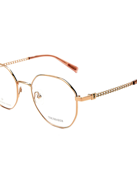 TRUSSARDI杜鲁萨迪近视眼镜架全框女士超轻大框时尚镜框VTR1044S