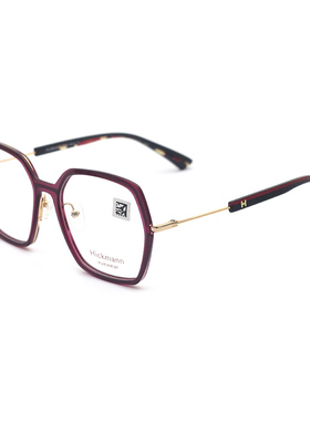 真品Hickmann/海歌漫眼镜框 时尚潮款大镜框眼镜架女全框 HIC6028