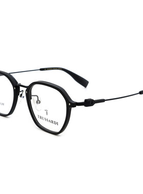 TRUSSARDI 杜鲁萨迪眼镜框VTR1083男女潮圆脸时尚镜架可配近视镜