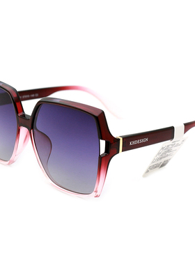 KHDESIGN/明治 2024新款女款时尚太阳眼镜开车高清大框墨镜K2311