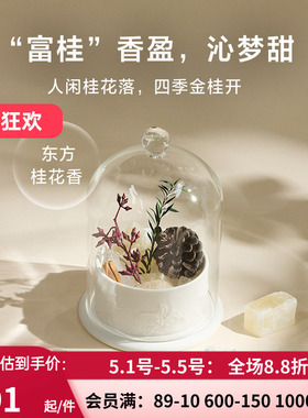 爱慕纽格芙金桂香逢陶瓷晶石香薰NG60136
