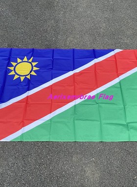 4号世界各国旗帜 涤纶布90x150纳米比亚国旗 Namibia Flag