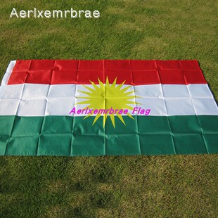 90x150CM库尔德旗帜