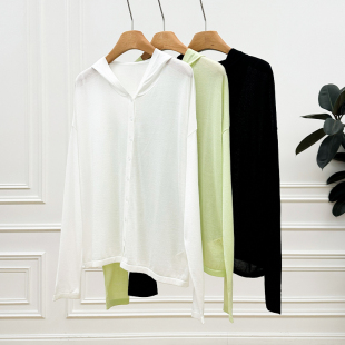 衫 轻盈又百搭 莱赛尔醋酸订纺 型 宽松版 QY5202015连帽长袖