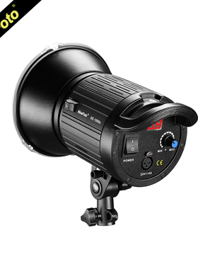 摄影灯耐思LED100W人像摄影灯 HC-1000B 儿童影室灯