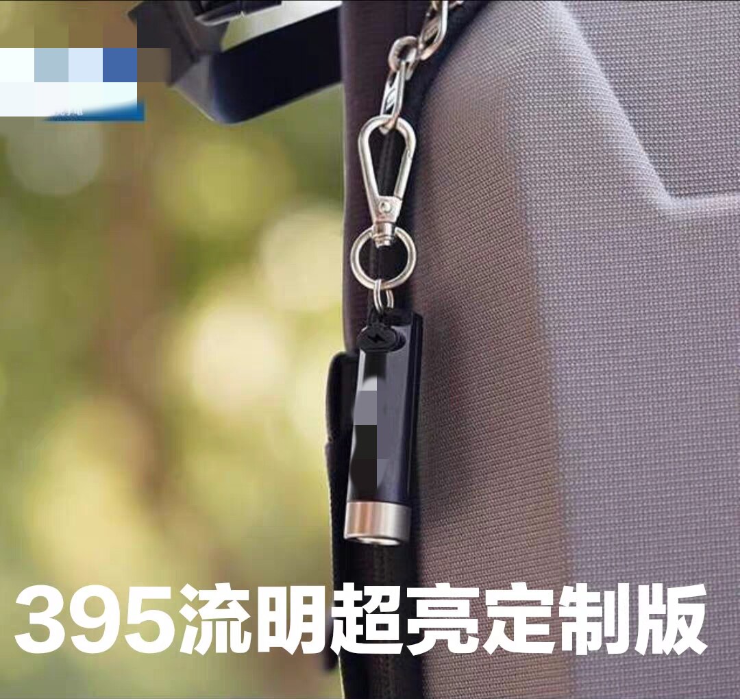 名牌定制版强光手电筒钥匙便携迷你户外小型专业玉石鉴定手电筒