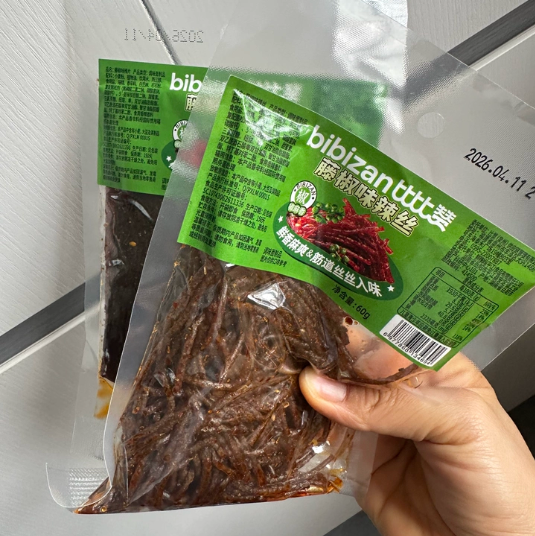 比比赞藤椒味辣条解馋零食